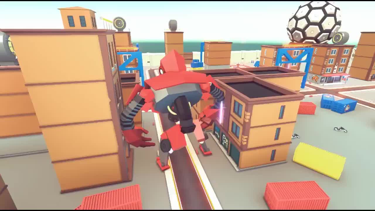 BulletVille Mecha boss control.