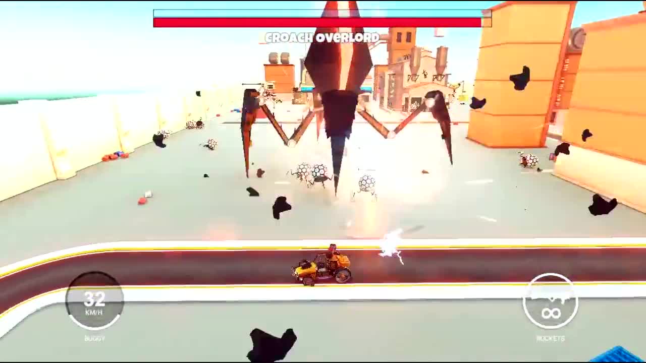 BulletVille Croach Overlord boss.