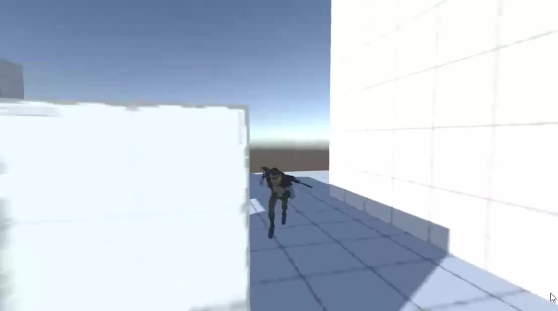 BulletVille running gameplay.