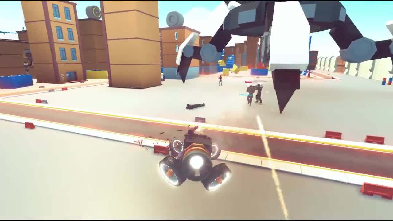 BulletVille car combat.