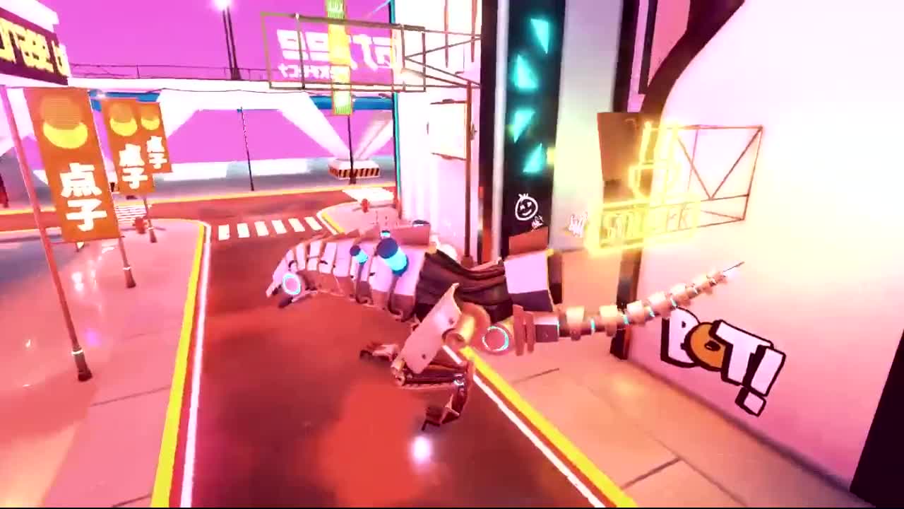 BulletVille T-Rex gameplay.