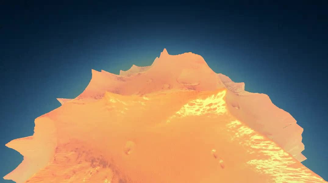 Showcase of planet quadtree streaming.