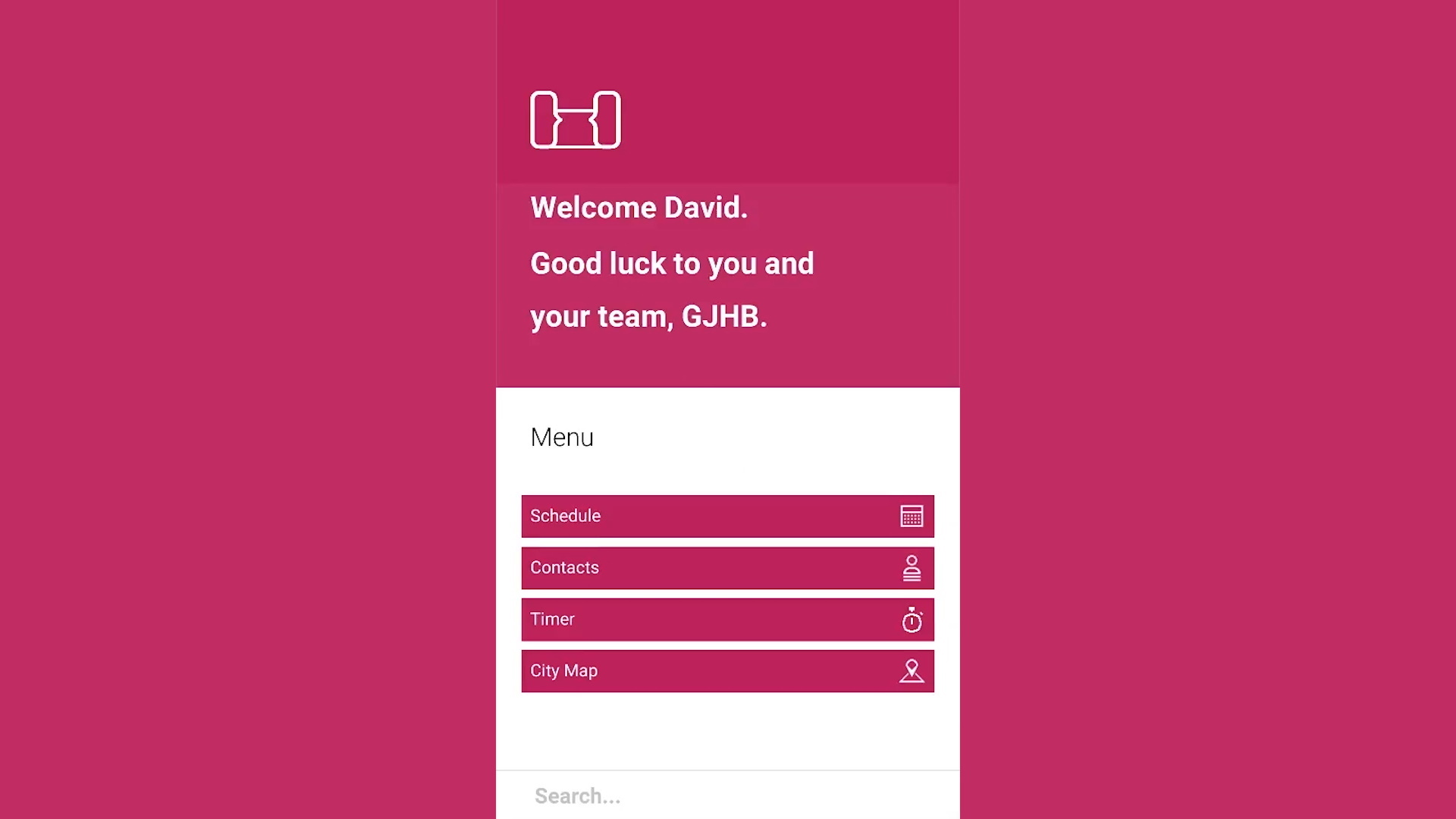 Debating competition companion app video.