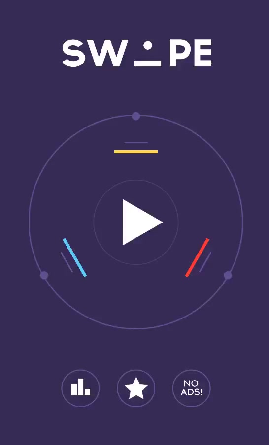 Spin mobile game prototype video.